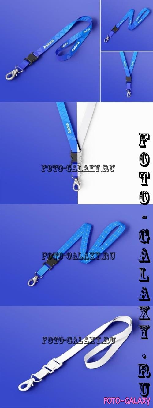 Lanyard Clip Mockup Set - 54K2RLT