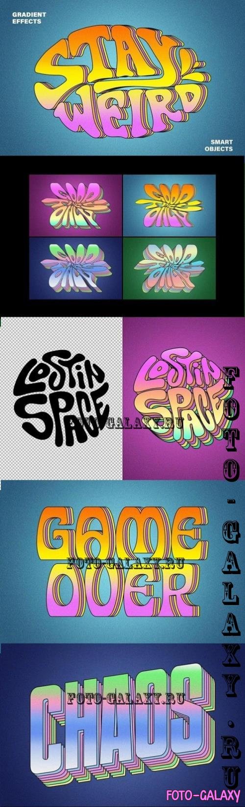 Gradient Color Text & Logo Effect - 290975786 - 34MFHAX