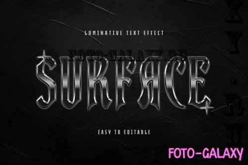 Surface Chrome Text Efect - CVFXPP3