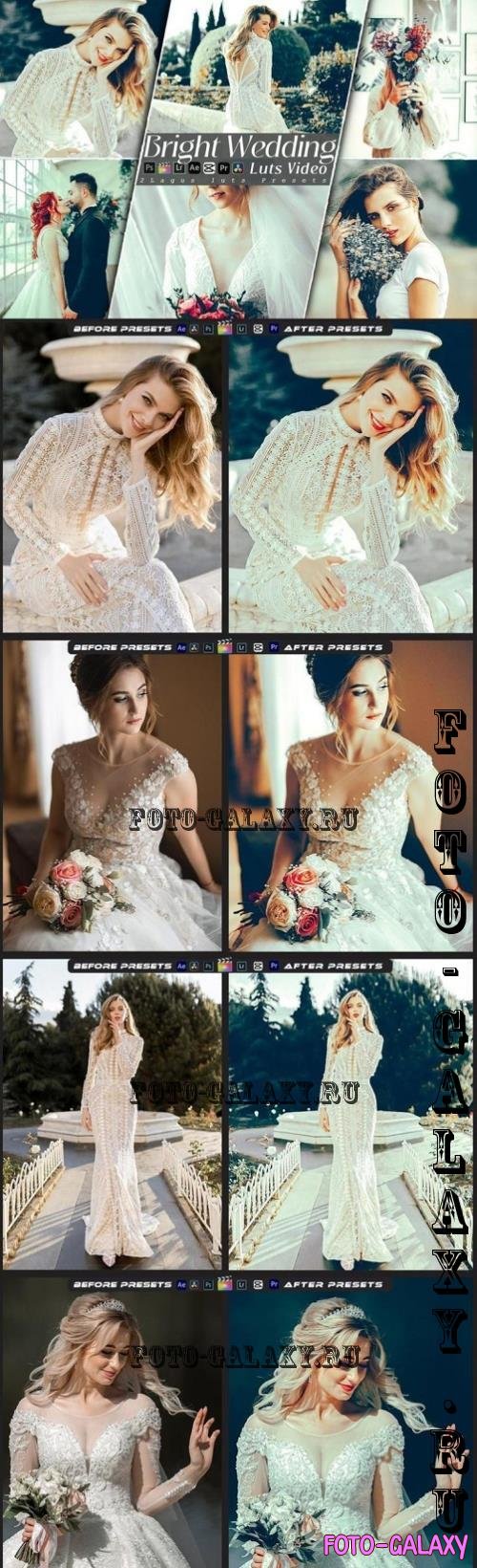 Bright Wediing Lightroom Presets & Luts Premiere - QFEAF3F