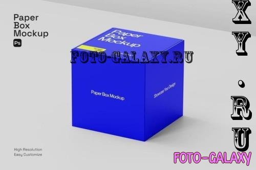 Paper Box Mockup - J2E842J