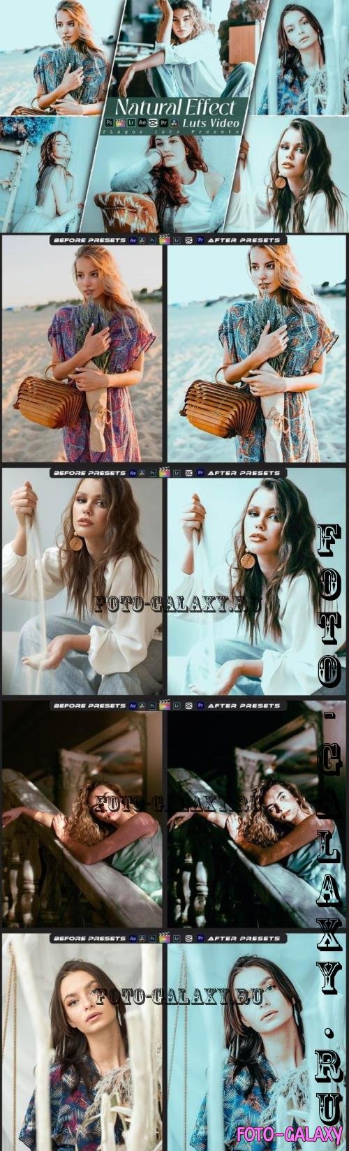 Natural Effect Lightroom Presets & Luts Premiere - C9FTJ3Y