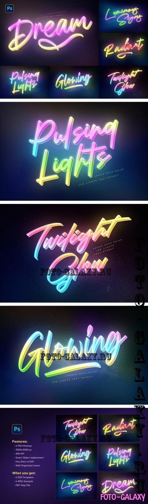 Dreamy Lights Text Effects - 291008066 - 8GRE4X4