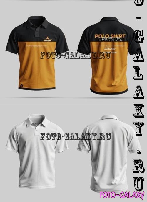 Polo Shirt Mockup - 7RQNSZF