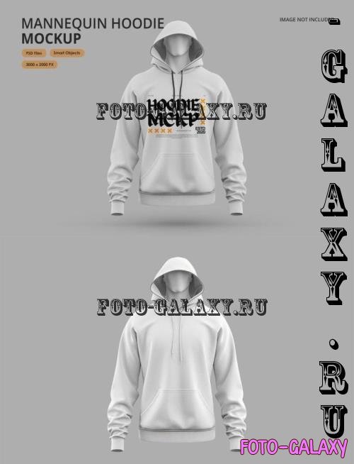 Mannequin Hoodie Mockup - 8XMWYDD