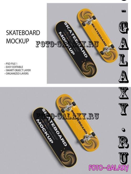 Skateboard Mockup - JYJR4KR