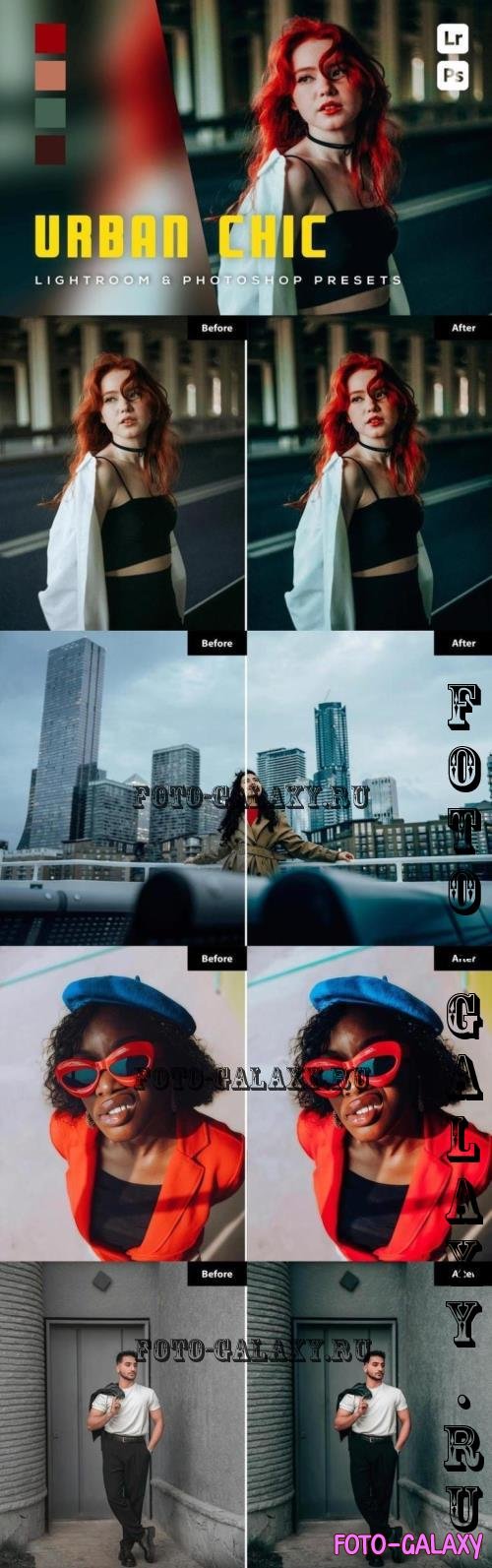 6 Urban Chic Lightroom and Photoshop Presets - CZJYLJE