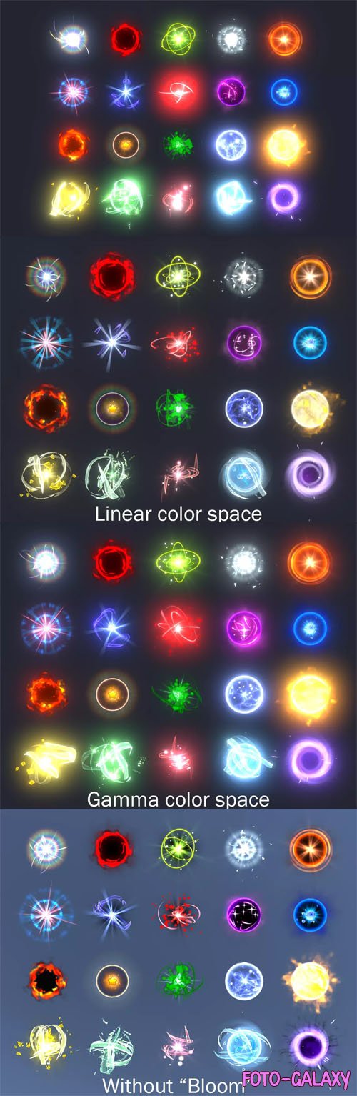 Unity Asset - Glowing Orbs Pack Vol.3 v1.0