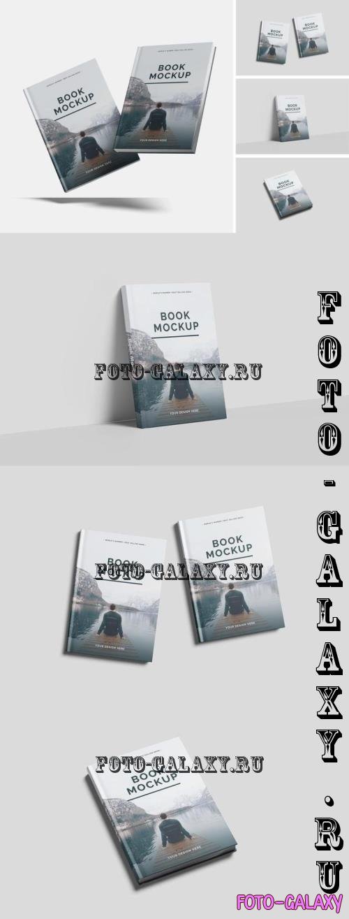 Book Cover Mockup - BBHJ2R8