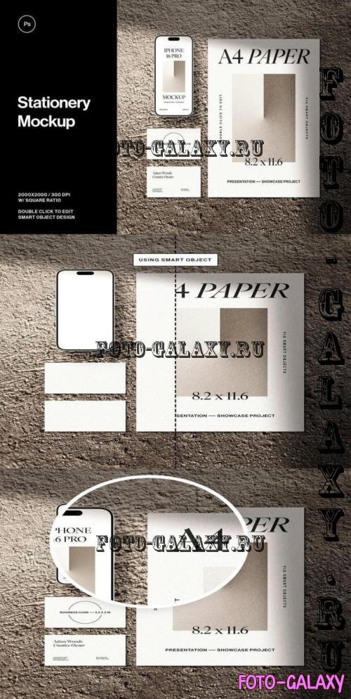 Stationery Mockup - 3TGLCAU