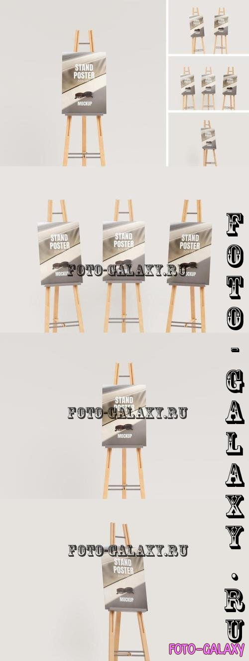 Stand Poster Mockup - 7CTS9BW