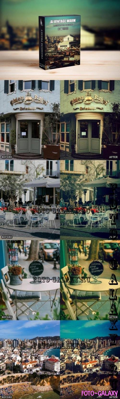 AI-Optimized Vintage Warm Tone Lightroom Presets - 56417115 - 8RCMJYG