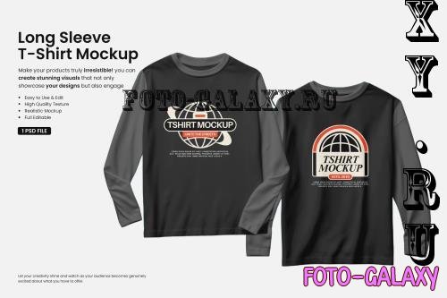 Long Sleeve Tshirt Mockup - SB4S85Q