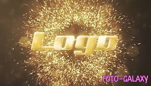 Gold 3D Logo Intro 1194864 - Project for After Effects