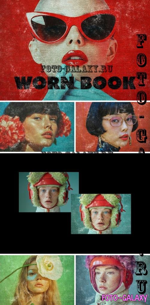 Worn Book Photo Effect - 289795132 - 3SC5NV2