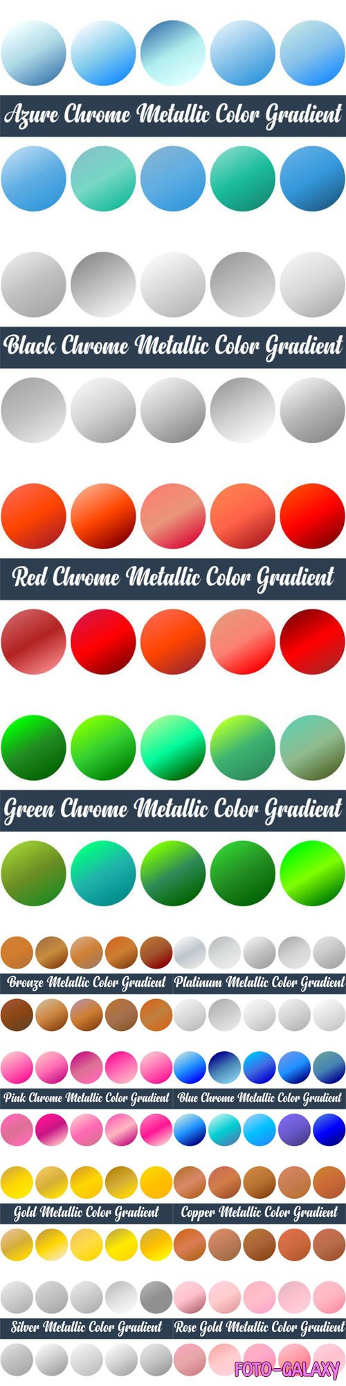 120 Color Gradients Pack