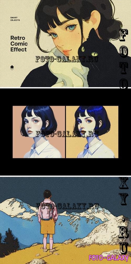 Vintage Comic Print Effect - 290991699 - AJ3WCLQ