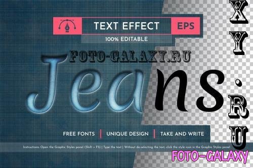 Jeans Editable Text Effect - 279538575 - K45MK37