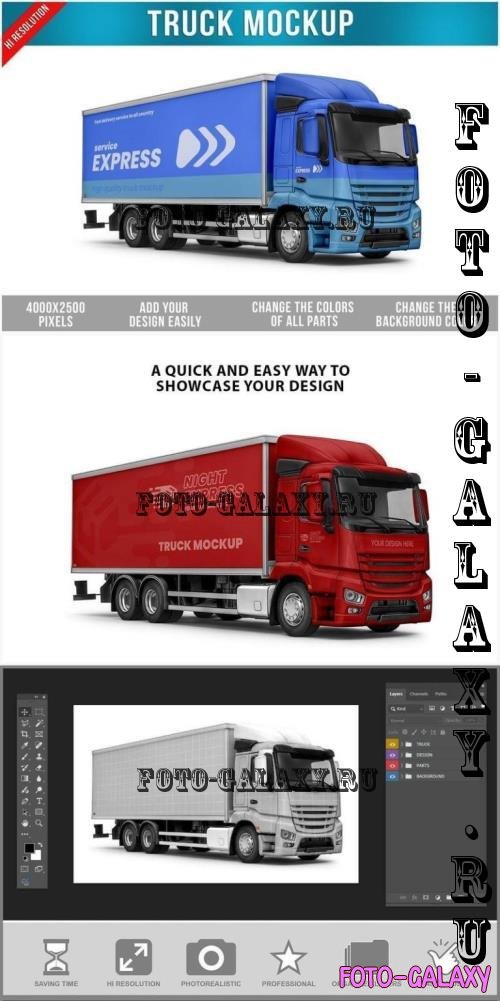 Truck Mockup - 5YTK768