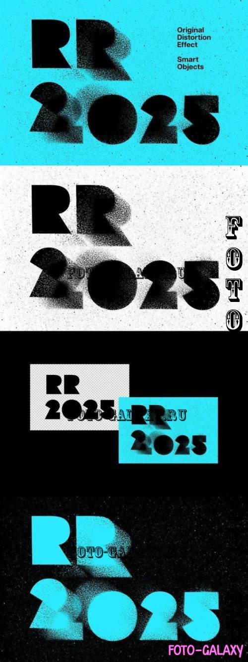 Splatter Distort Text Effect - 291062013 - TC8VJJV