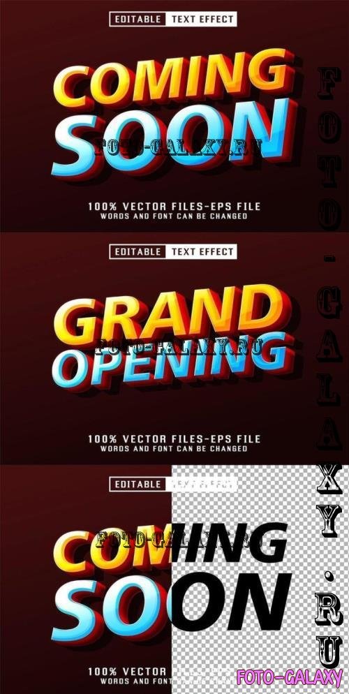 Coming Soon 3d Text - Editable Text Effect - 5LKZ9KU
