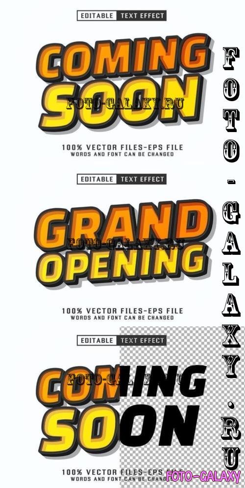 Coming Soon 3d Text - Editable Text Effect - G5NQFSE