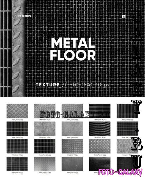 20 Metal Floor Texture HQ - 291063890 - W6KX3US