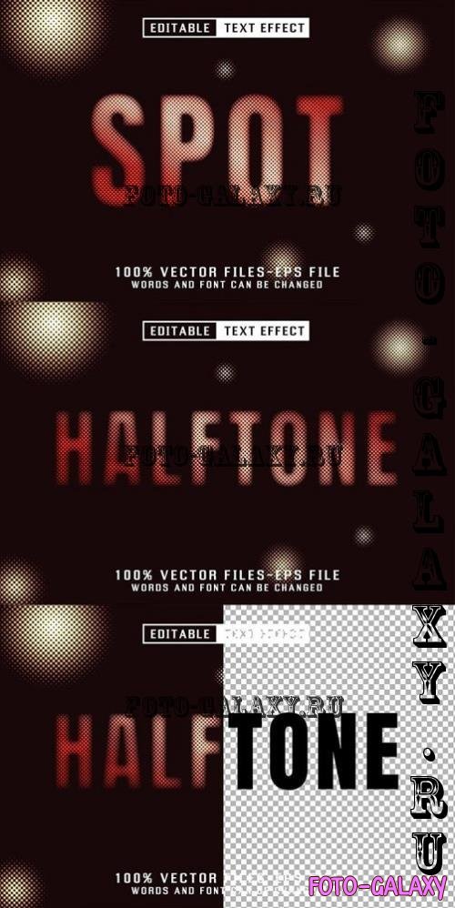 Halftone Editable Text Effect - CYL9G58