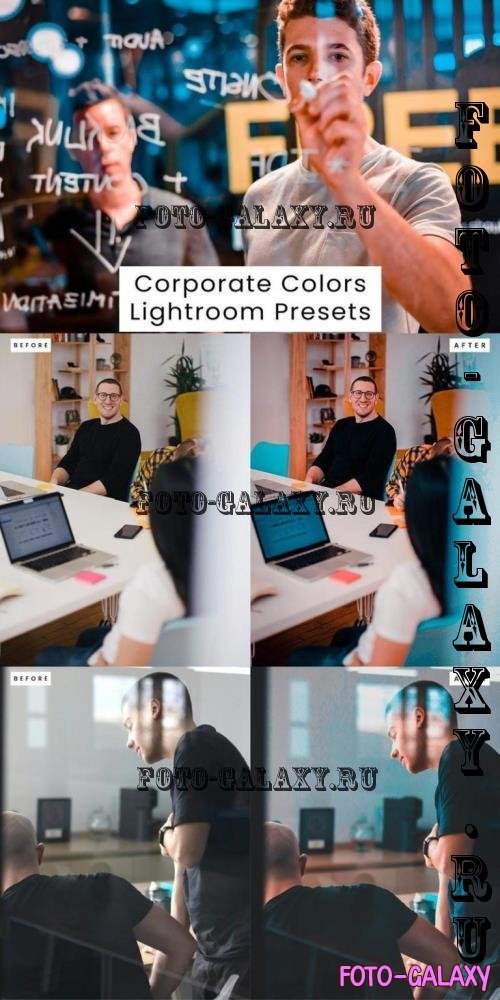 Corporate Colors Lightroom Presets - 2QPWJQ6