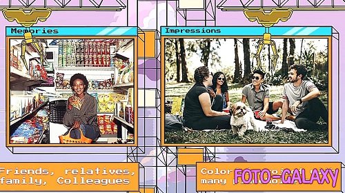 Trendy Cartoon Colorful Slideshow 3179927 - After Effects Templates