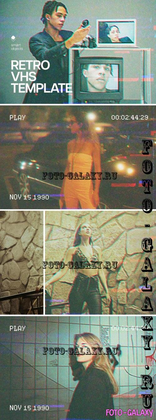 Retro VHS Photo Template - 291118805 - EGRALVG