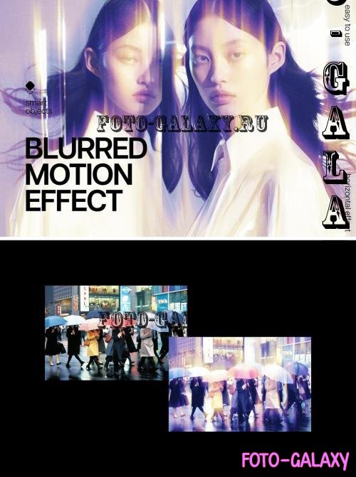 Vertical Blurred Motion Photo Effect - 291099380 - W7URUE4