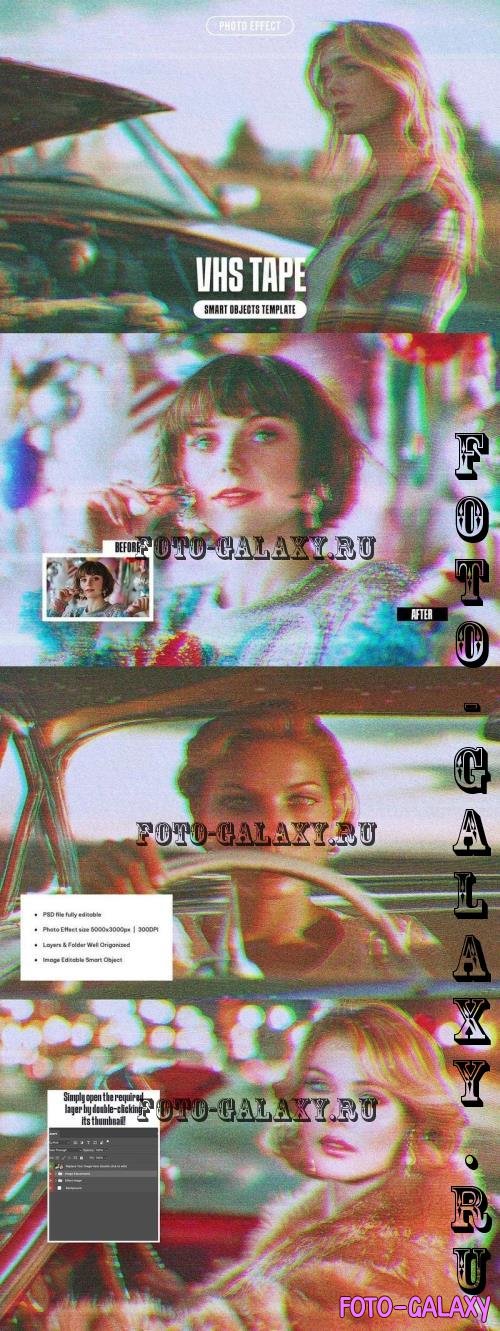 VHS Tape Photo Effect - 291092545 - EZSZ4LW