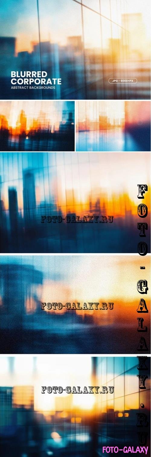 Blurred Corporate Skyscraper Backgrounds - CEHPVPV