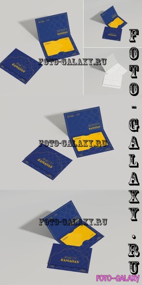 Gift Card Mockup - 5PT4DWZ