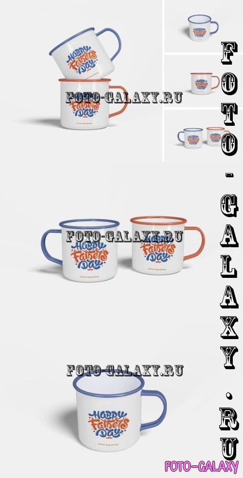 Enamel Mug Mockup - DFNB6XL