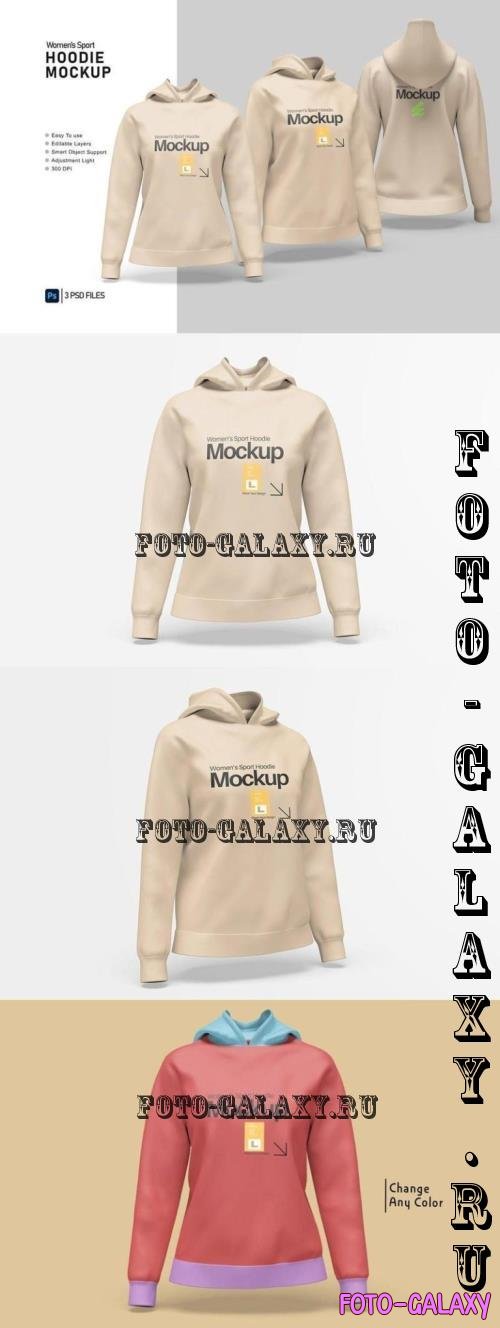 Hoodie Mockup - U6VPQDV