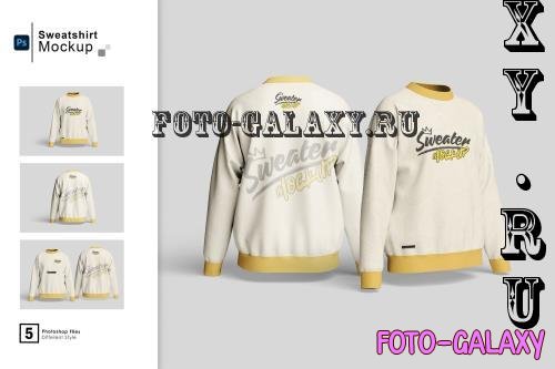 Sweatshirt Mockup - X7M7MP3