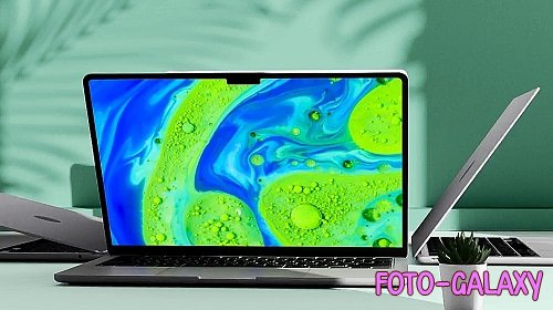 Rotating Laptops Screen Mockup Scene 2573127 - Project for After Effects