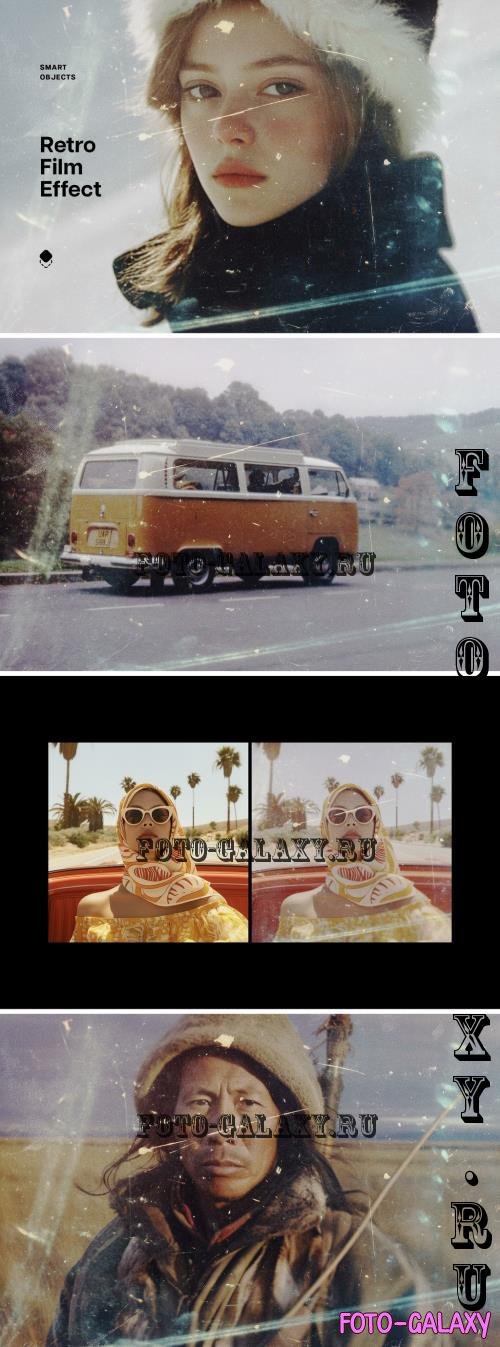 Vintage Movie Photo Effect - 288401479 - 458ZC6A