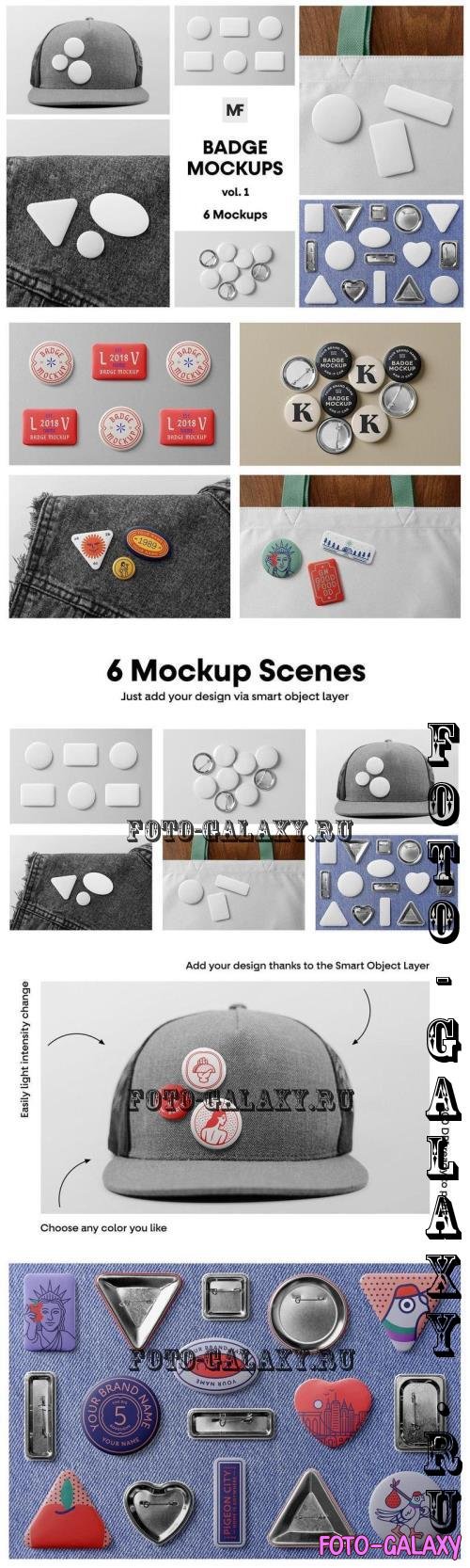 Badge Pin Mockups vol.1 - VZY5LC6