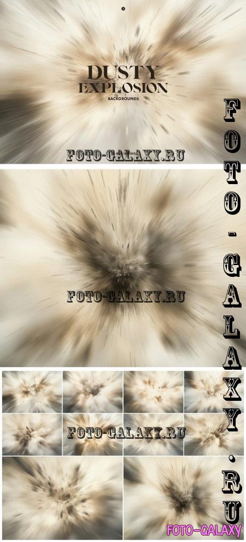 Dusty Explosion Backgrounds - G6APZY8