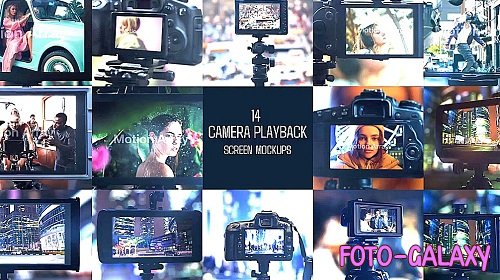 Camera Playback Screen Mockups 2835467 - Project for After Effects