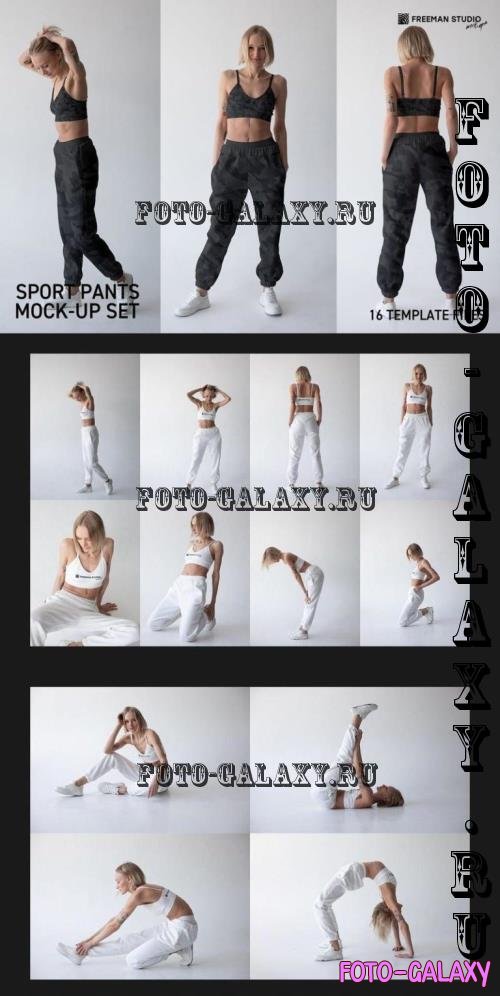 Sport Pants Mock-Up Set - 279255218 - 89P8C4D