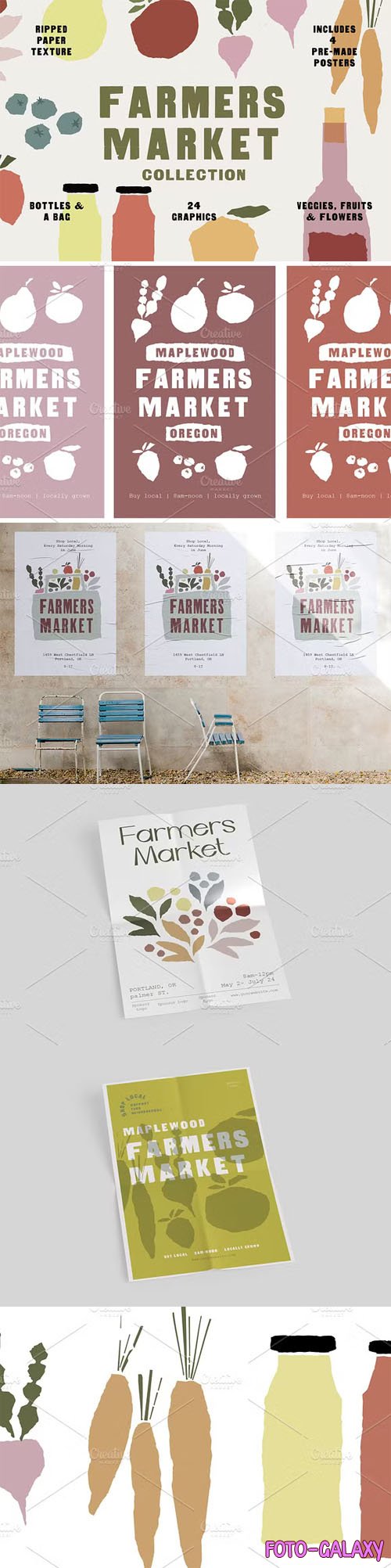 Farmers Market - Illustrated Collection