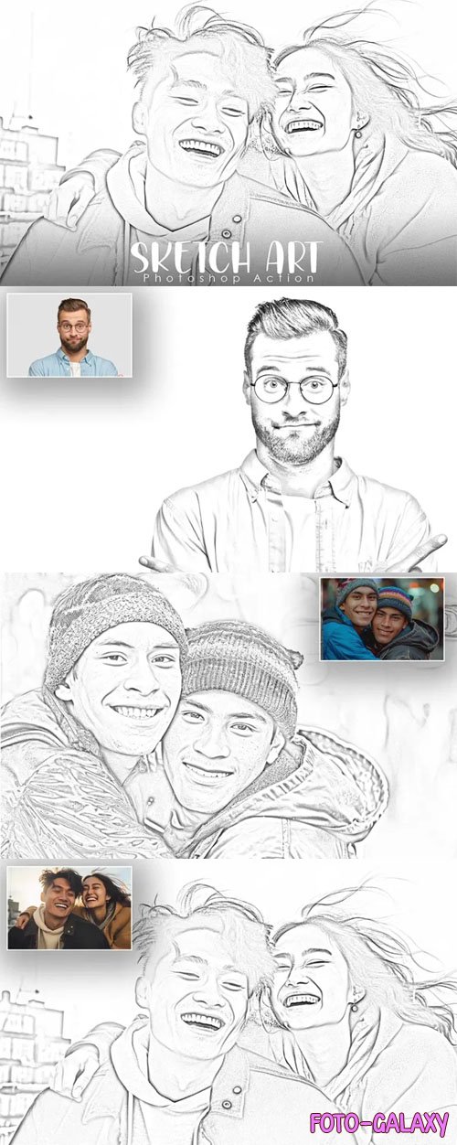 Sketch Art Photoshop Action