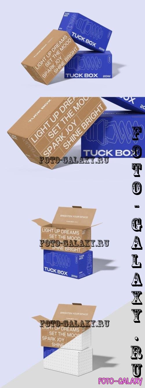 Tuck Box Mockup - CY7Y8TZ