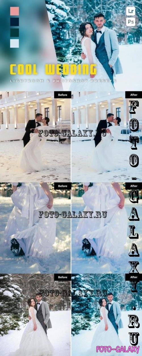 6 Cool Wedding Lightroom and Photoshop Presets - 6KMLK33
