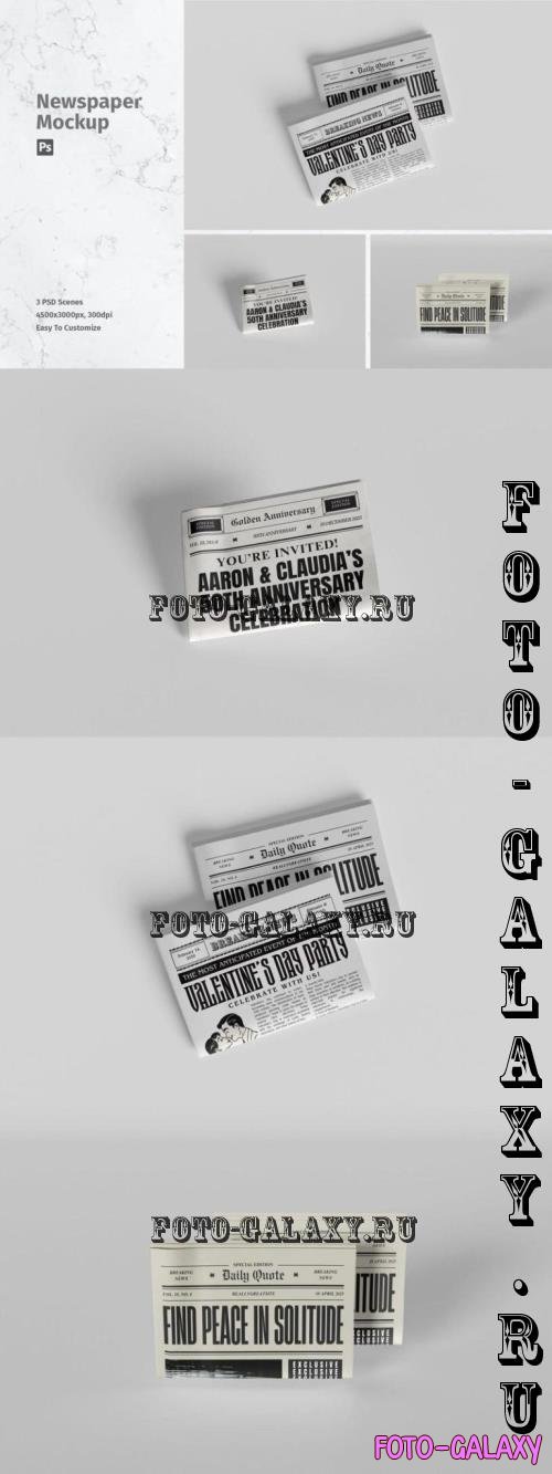 Newspaper Mockup - WSYJGXU