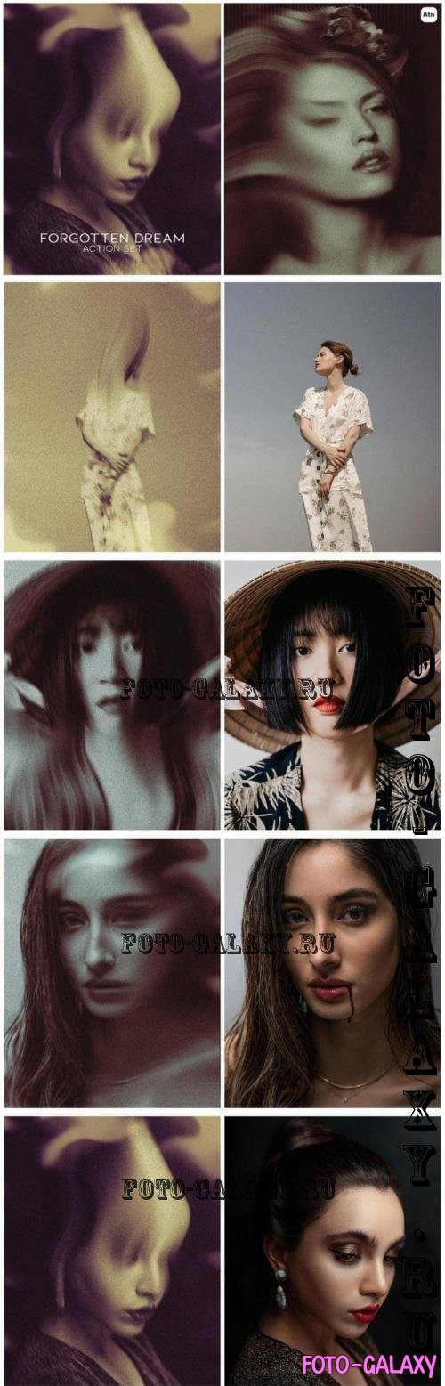 Forgotten Dream Portrait Action Set - 97LG8HZ